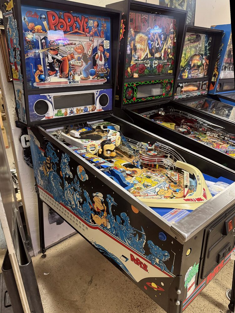 Popeye Pinball Machine